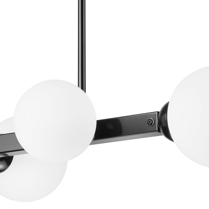 Lustra ar stieni ASTRO 4xG9/5W/230V melna