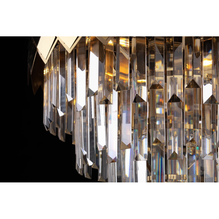 Lustra ar stieni CARISMA 9xE14/40W/230V zelta