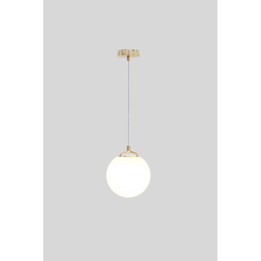 Lustra ar stieni FIRA 1xE27/60W/230V zelta