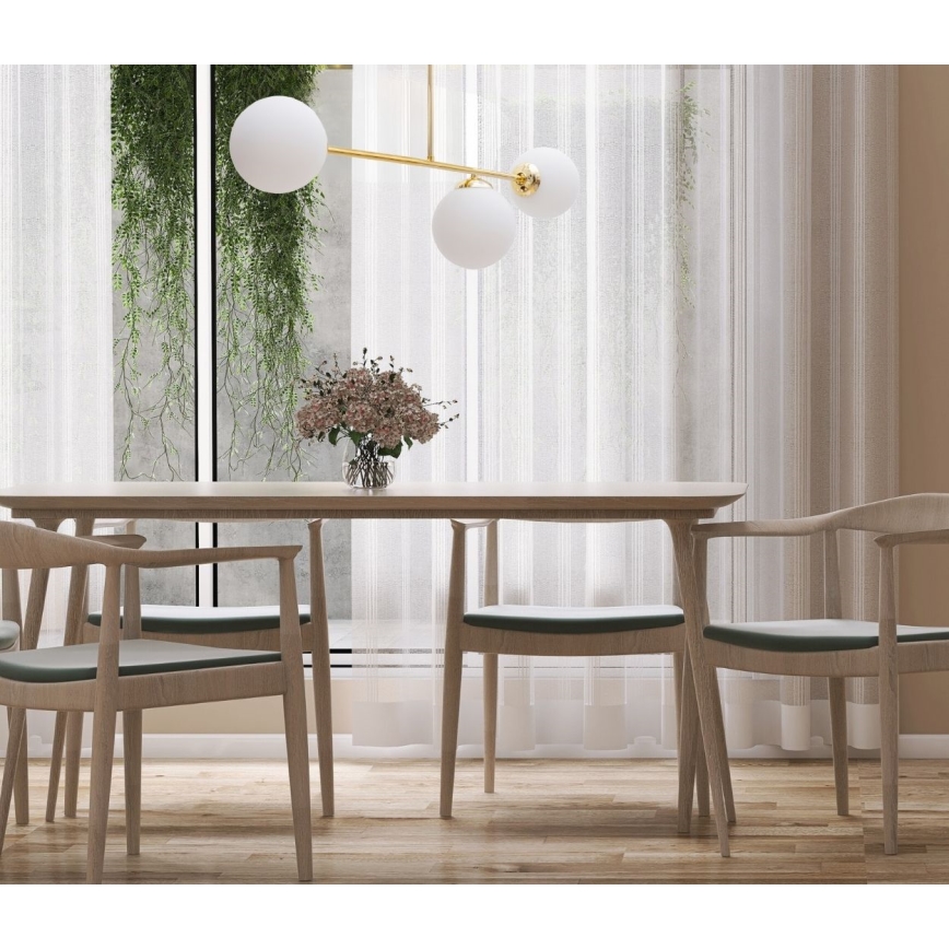 Lustra ar stieni FIRA 3xE27/60W/230V zelta