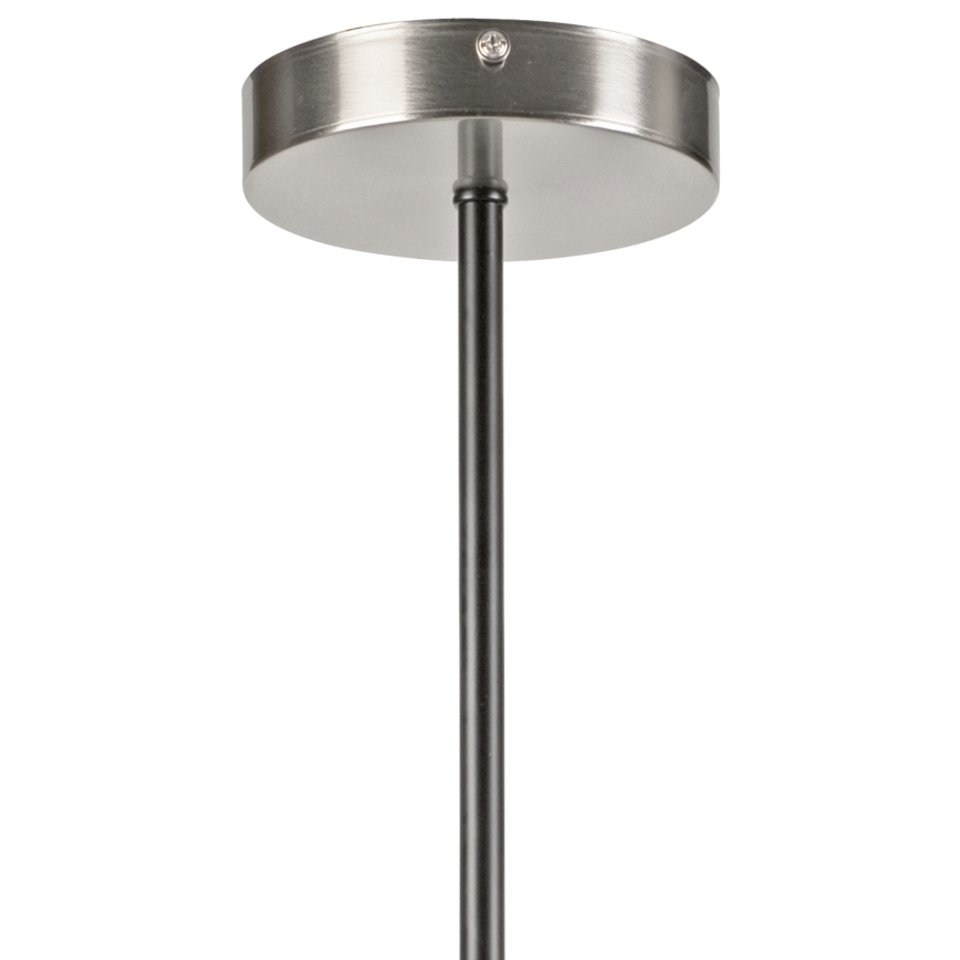 Lustra ar stieni LILOU 4xE14/5W/230V matēts hroms/dūmakains