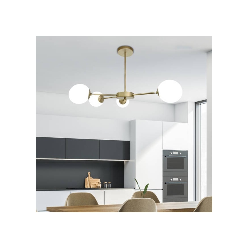 Lustra ar stieni MATI 4xG9/20W/230V zelta