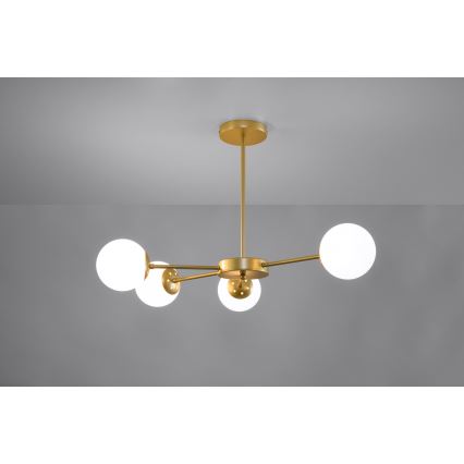 Lustra ar stieni MATI 4xG9/20W/230V zelta