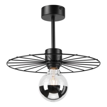 Lustra ar stieni MONTANA 1xE27/15W/230V d. 30 cm melna