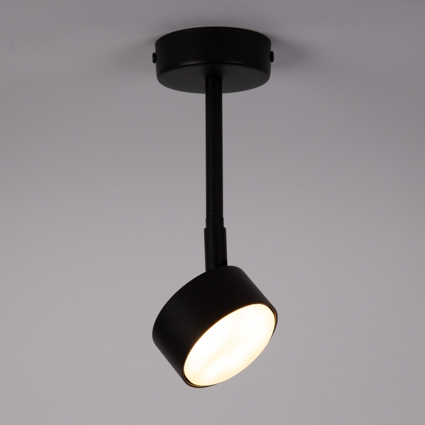 Lustra ar stieni NEMO 1xGX53/12W/230V 24 cm melna