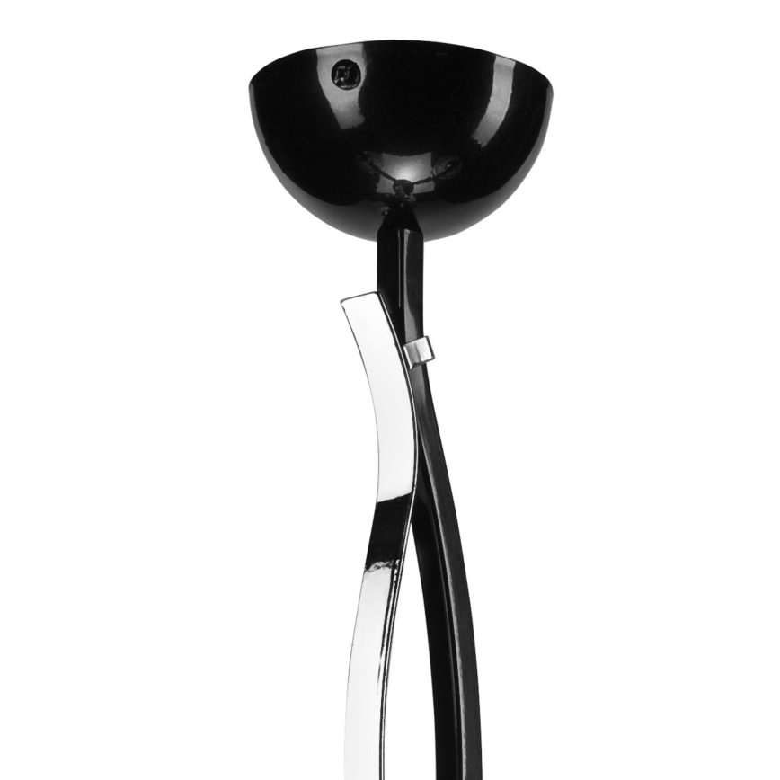Lustra ar stieni PAULA 3xE27/60W/230V melna