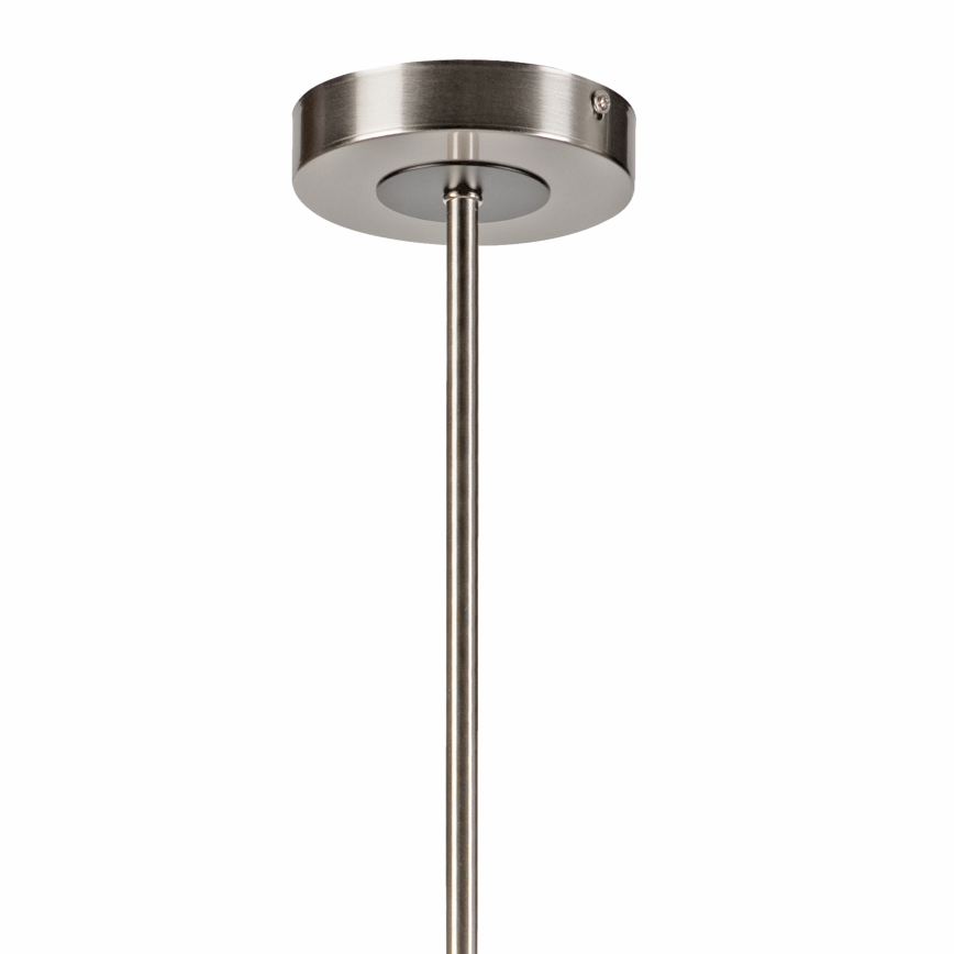 Lustra ar stieni ROLLO 8xE14/5W/230V matēts hroms/dūmakains