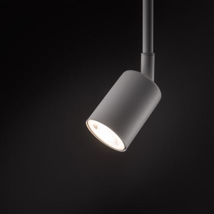 Lustra ar stieni 1 fāzes sliežu sistēmai TOP 1xGU10/10W/230V balta