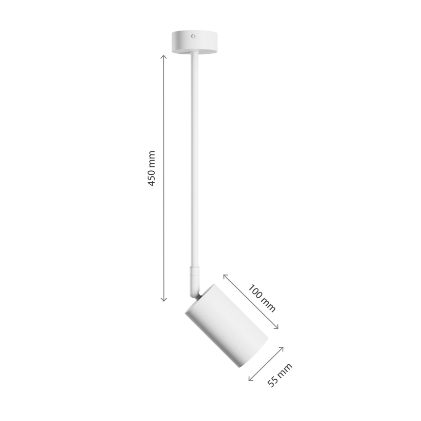 Lustra ar stieni VARIOSA 1xGU10/10W/230V balta