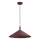 Lustra ar trosi ANEGA 1xGX53/15W/230V, Ø 40 cm, burgundija