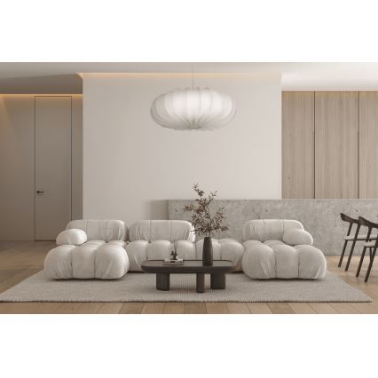 Lustra ar vadu CAFEE 1xE27/40W/230V Ø 66 cm balta