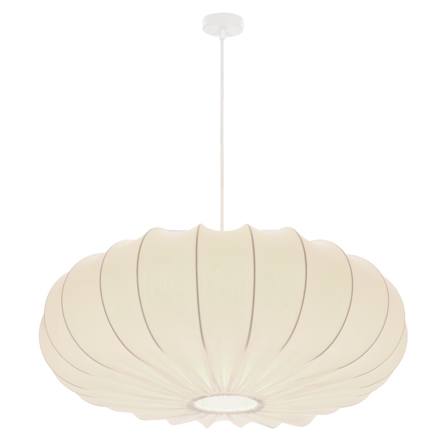 Lustra ar vadu CAFEE 1xE27/40W/230V Ø 66 cm balta