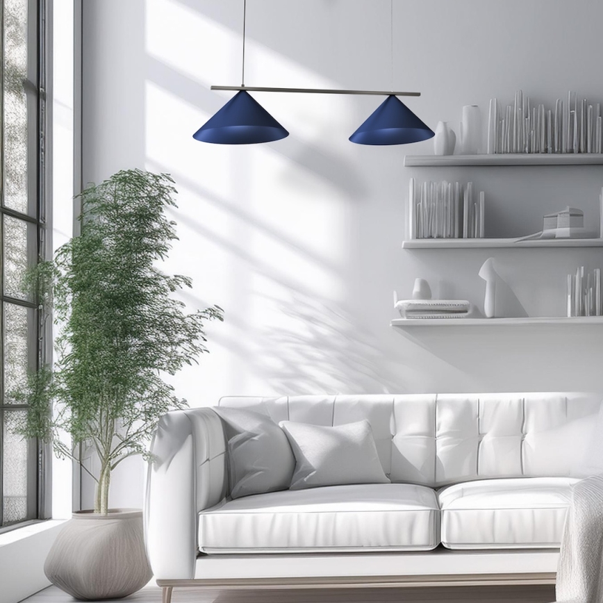 Lustra ar vadu CAPITAL 2xGX53/15W/230V zila