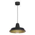 Lustra CLASS 1xE27/60W/230V melna