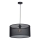 Lustra FELIX 1xE27/60W/230V melns