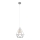 Lustra KARO 1xE27/15W/230V pelēka