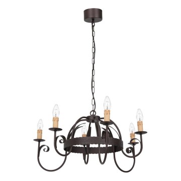 Lustra REN ar ķēdi 6xE14/15W/230V