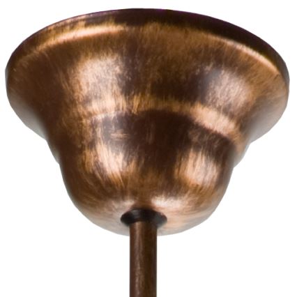 Lustra RETRO II ar ķēdi, 5×E27, 60 W, 230 V, bronzas patina