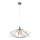 Lustra SATURN 1xE27/15W/230V pelēka
