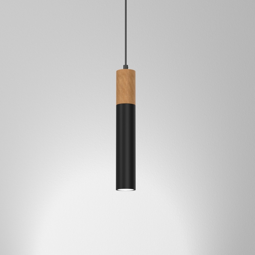 Lustra uz aukals CASSA 1xGU10/60W/230V melna