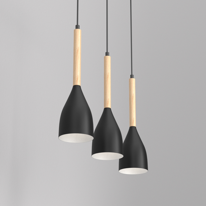 Lustra uz aukals MUZA 3xE27/60W/230V