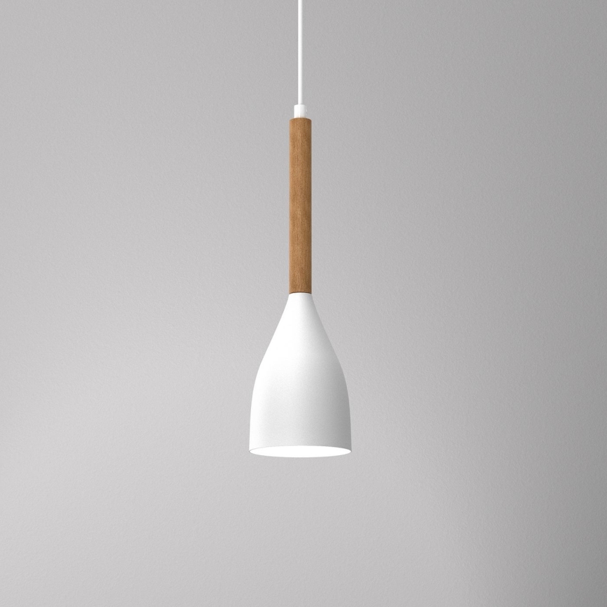 Lustra uz aukals MUZA NEW 1xE27/60W/230V balta