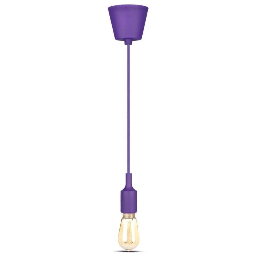Lustra uz auklas 1xE27/60W/230V violeta