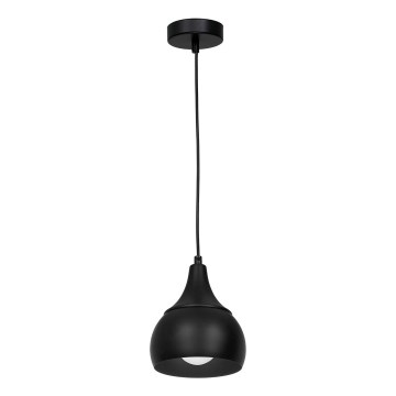Lustra uz auklas AKTAN 1xE27/60W/230V melna