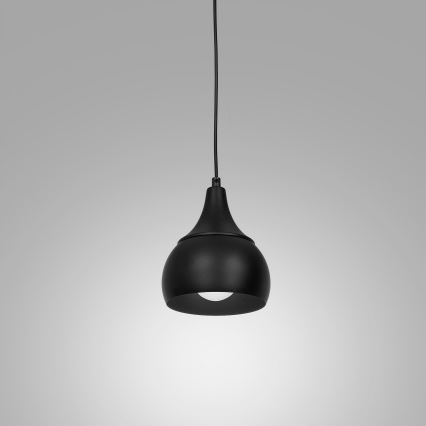 Lustra uz auklas AKTAN 1xE27/60W/230V melna