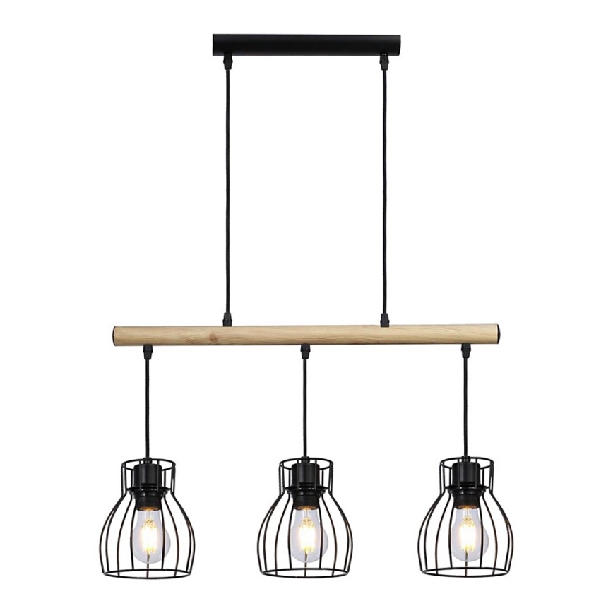Lustra uz auklas BERNITA 3xE27/60W/230V