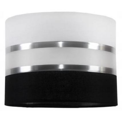 Lustra uz auklas CORAL 2xE27/60W/230V melna ar baltu