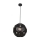 Lustra uz auklas EUPHORIA 1xE27/40W/230V melna