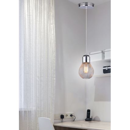 Lustra uz auklas GLIVA 1xE27/60W/230V