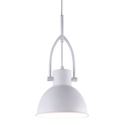 Lustra uz auklas HESTIA 1xE27/40W/230V balta