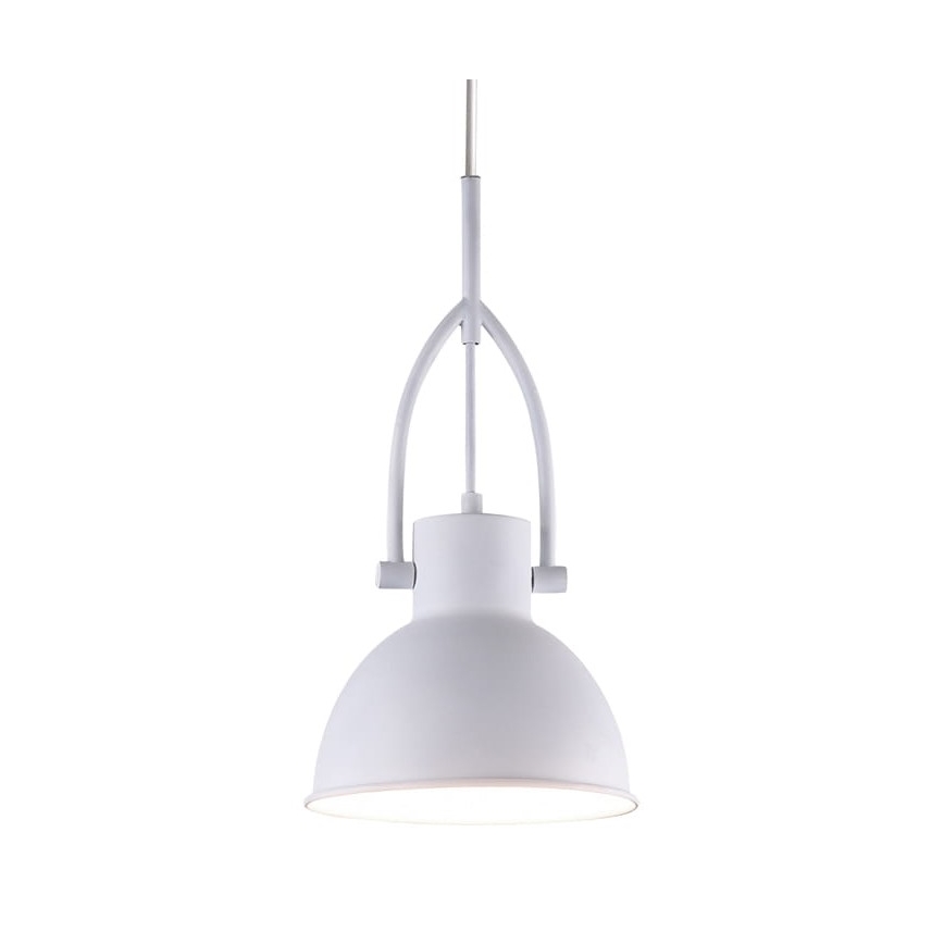 Lustra uz auklas HESTIA 1xE27/40W/230V balta