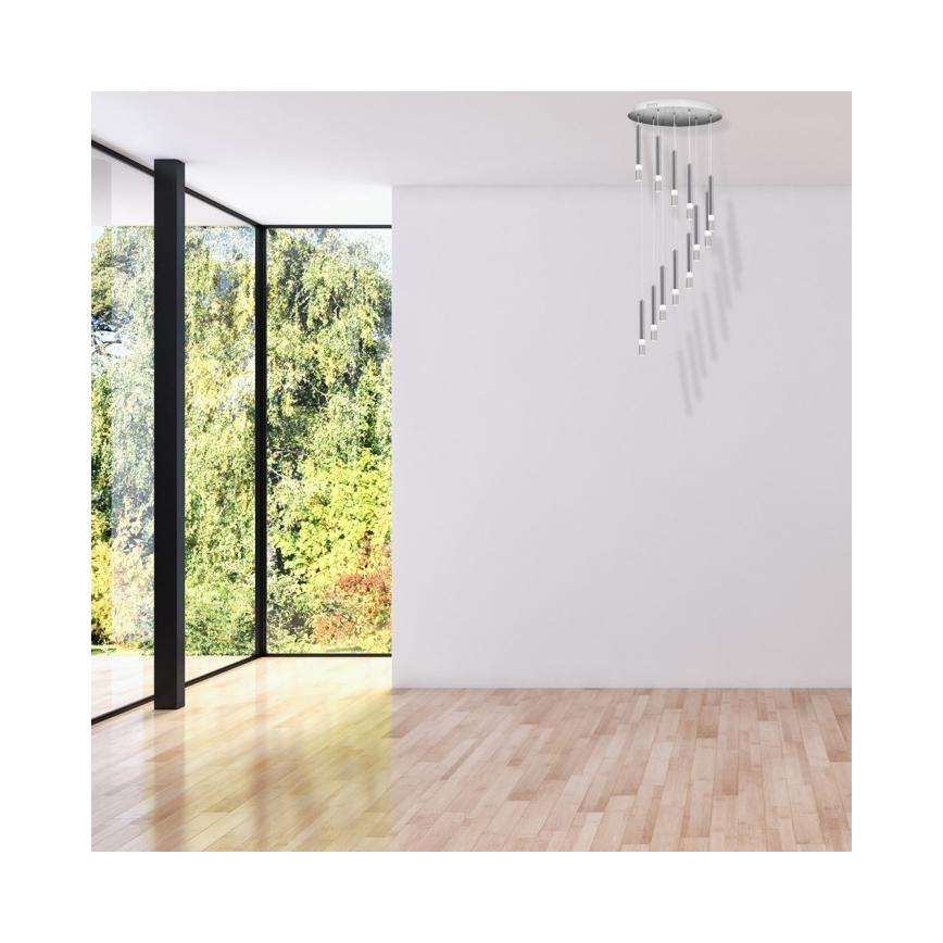Lustra uz auklas ICE 12xLED/1W/230V
