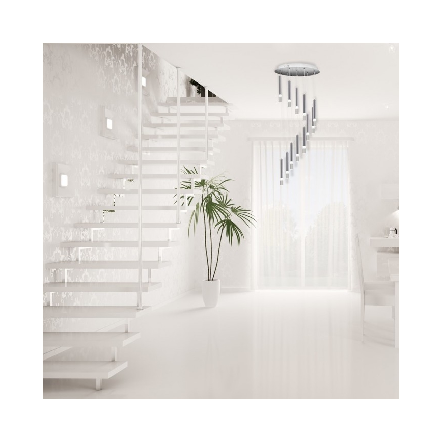 Lustra uz auklas ICE 12xLED/1W/230V