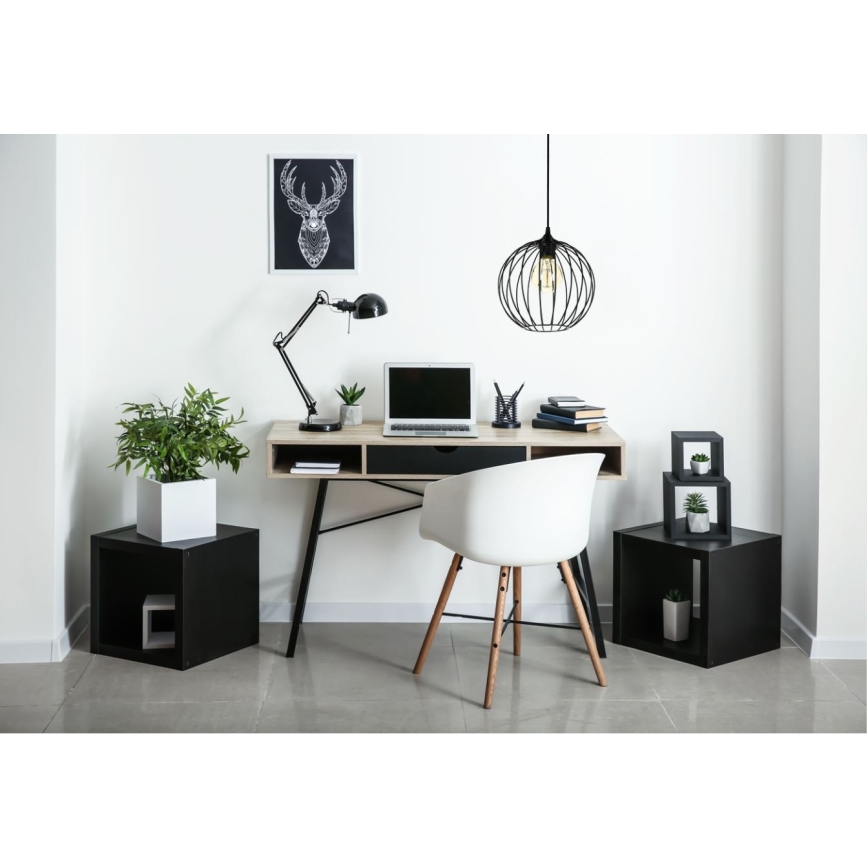 Lustra uz auklas MATT 1xE27/60W/230V
