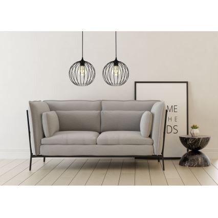 Lustra uz auklas MATT 2xE27/60W/230V