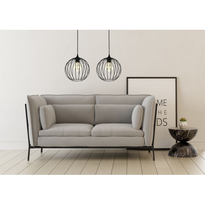 Lustra uz auklas MATT 2xE27/60W/230V
