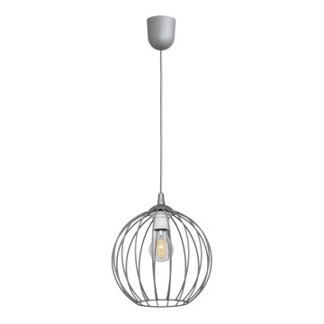 Lustra uz auklas MERCURE 1xE27/15W/230V pelēka