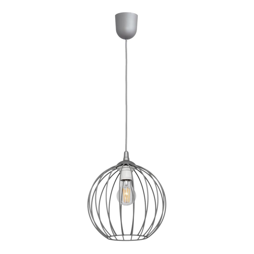 Lustra uz auklas MERCURE 1xE27/15W/230V pelēka