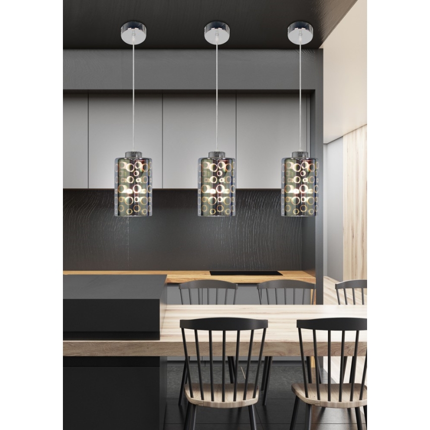 Lustra uz auklas NOCTURNO 1xE27/40W/230V