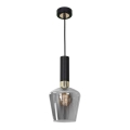Lustra uz auklas ROMA BLACK 1xE27/60W/230V