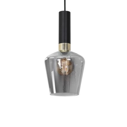 Lustra uz auklas ROMA BLACK 1xE27/60W/230V