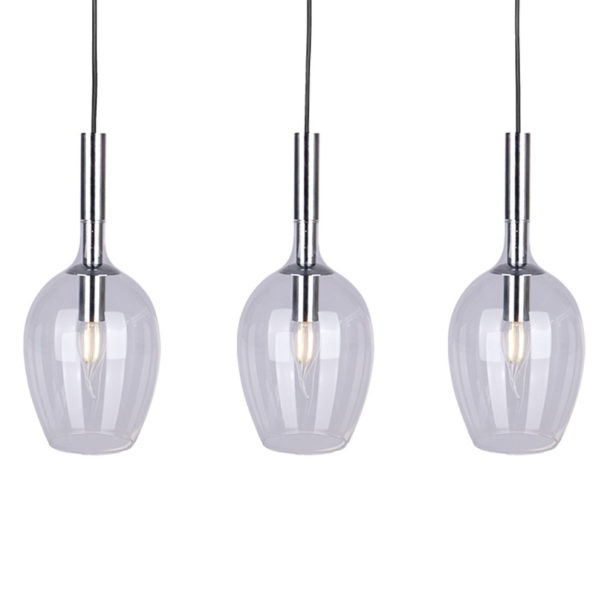 Lustra uz auklas TANGO 3xE14/40W/230V caurspīdīga