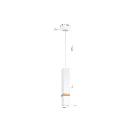 Lustra uz auklas VIDAR 1xGU10/25W/230V