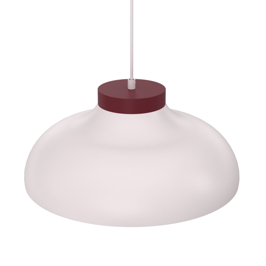 Lustra uz kabeļa BASCA 1xE27/15W/230V krēmkrāsaina/burgundija