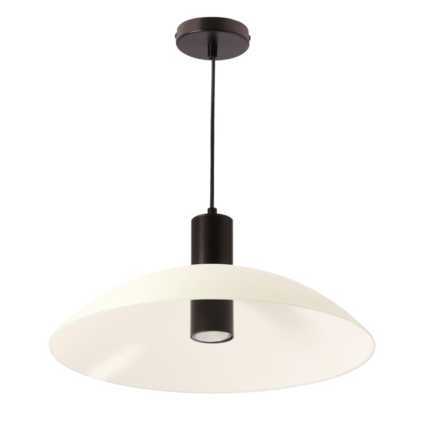 Lustra uz kabeļa TEDIN 1xGU10/15W/230V balta/melna