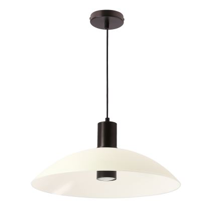 Lustra uz kabeļa TEDIN 1xGU10/15W/230V balta/melna